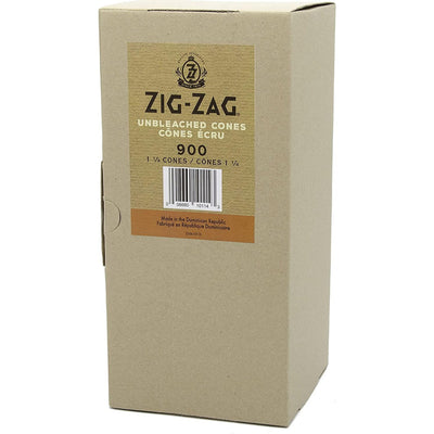 Zig-Zag Unbleached Bulk Cones 1 1/4 Size