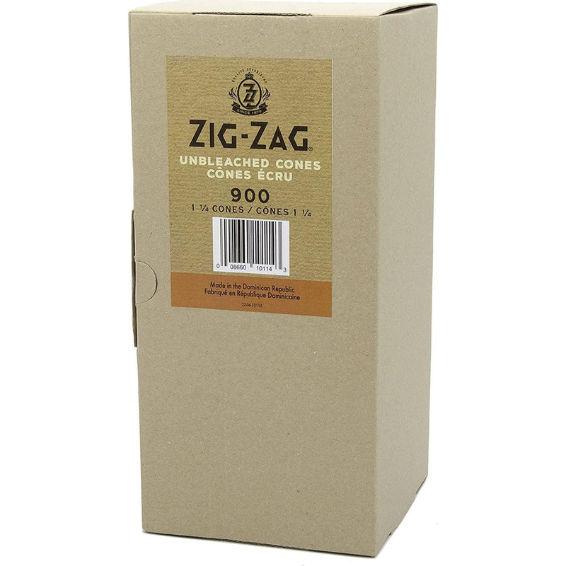 Zig-Zag Unbleached Bulk Cones 1 1/4 Size